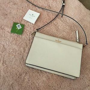White Kate Spade Crossbody Cameron Street Clarissa